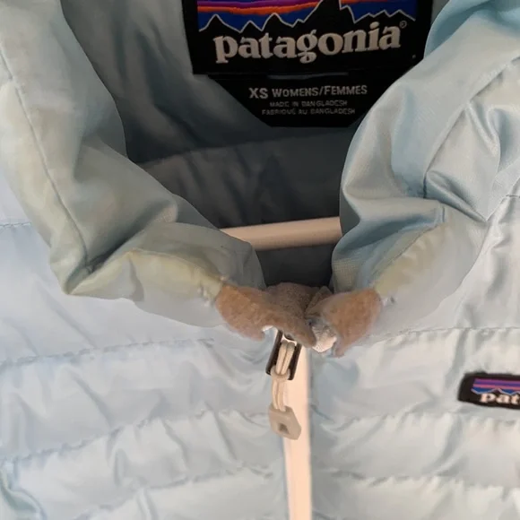 Patagonia sky blue down sweater jacket - Picture 3 of 6